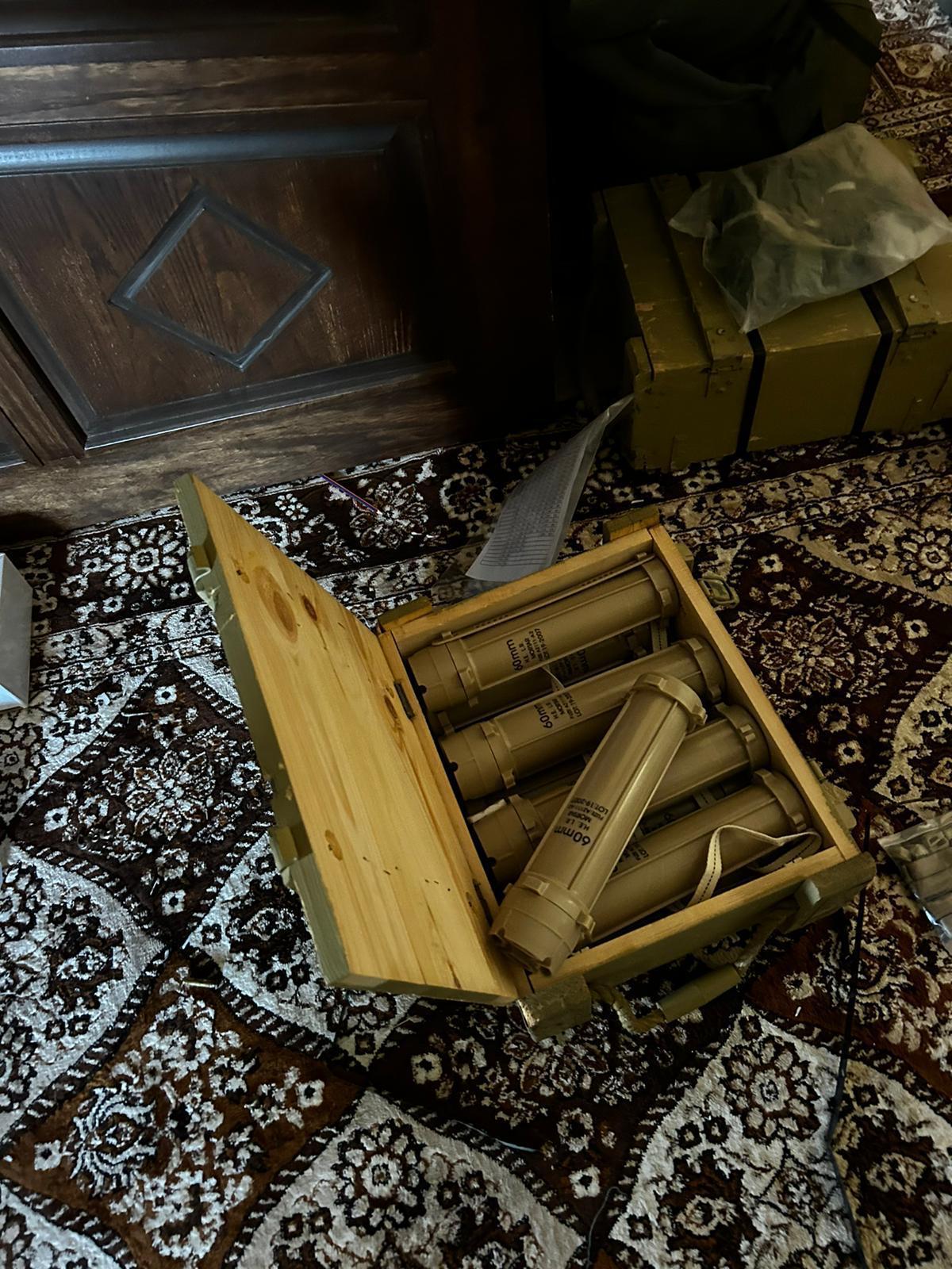 Photo Essay: IDF discovers giant Hezbollah weapons cache in Southern Lebanon