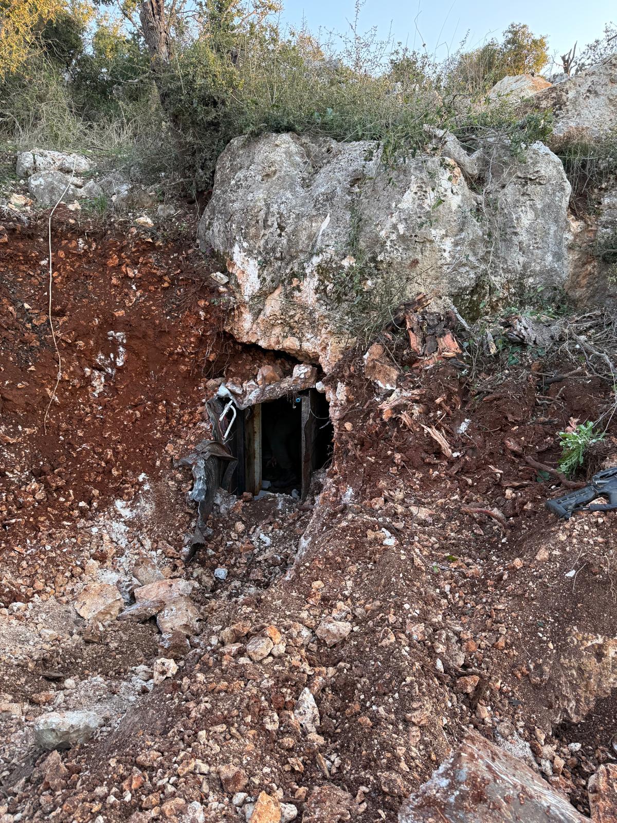 Photo Essay: IDF discovers giant Hezbollah weapons cache in Southern Lebanon