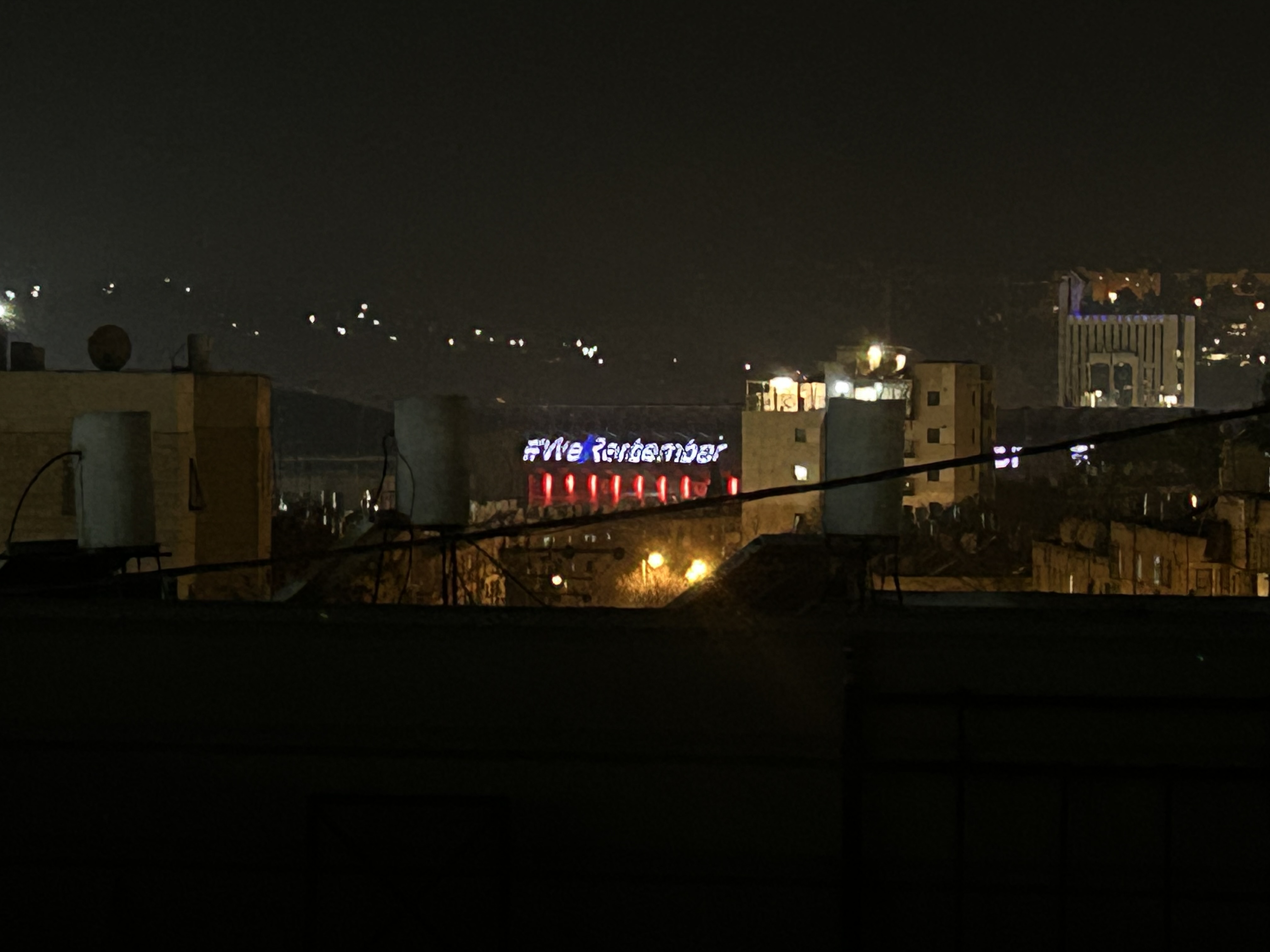 #WeRemember - Major Landmarks Light Up in Memory of Holocaust Victims