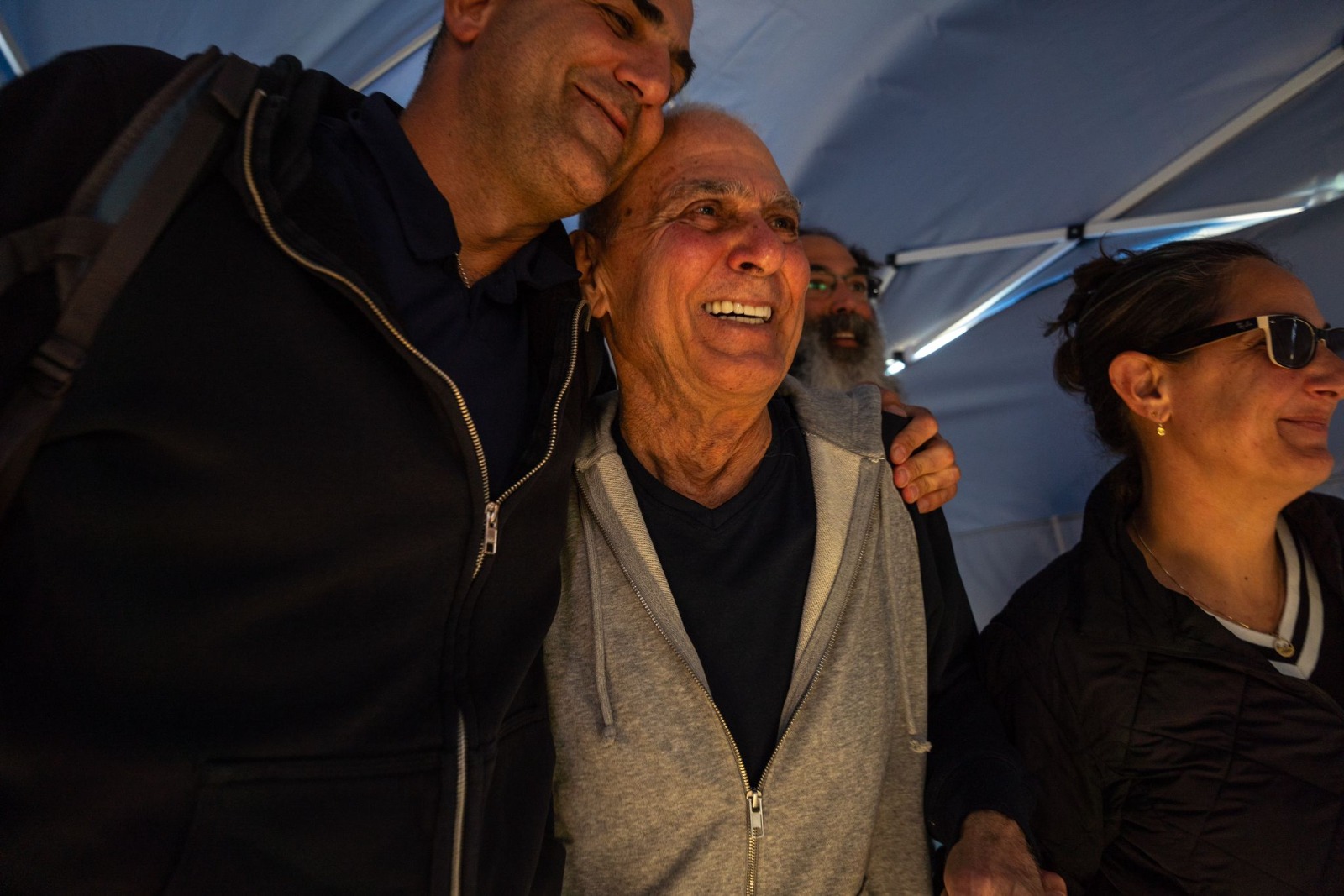 First pictures: Hostage Gadi Mozes reunites with his loved ones