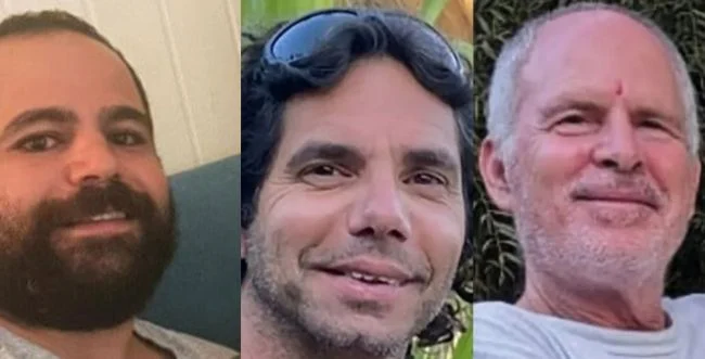 Yarden Bibas, Ofer Calderon and Keith Siegel