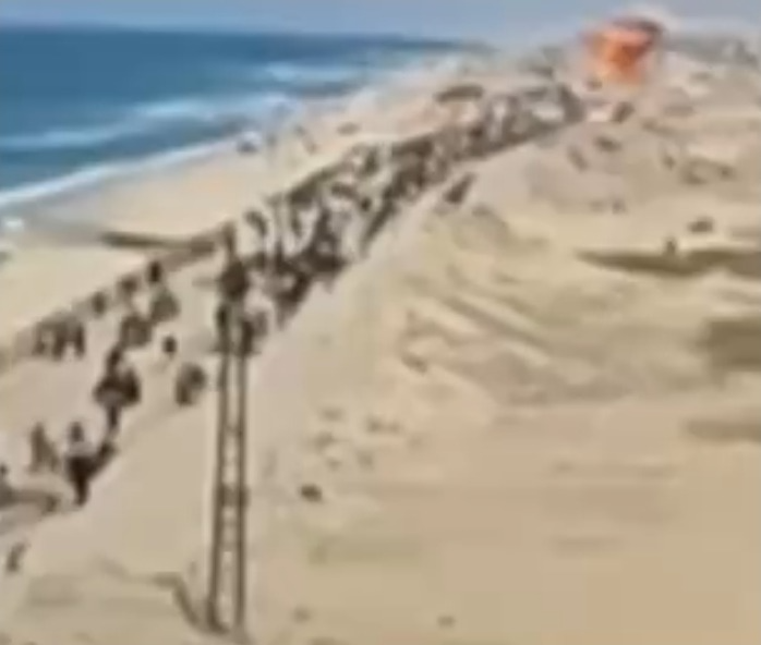 Blowing up unauthorized vehicles.