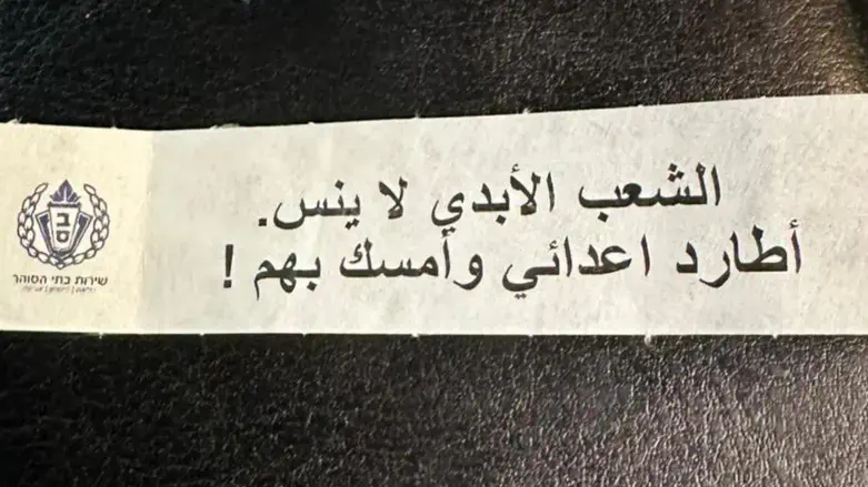 REVEALED: The Hidden Message Israel Puts on Every Released Terrorist's Wrist - Here's what it means