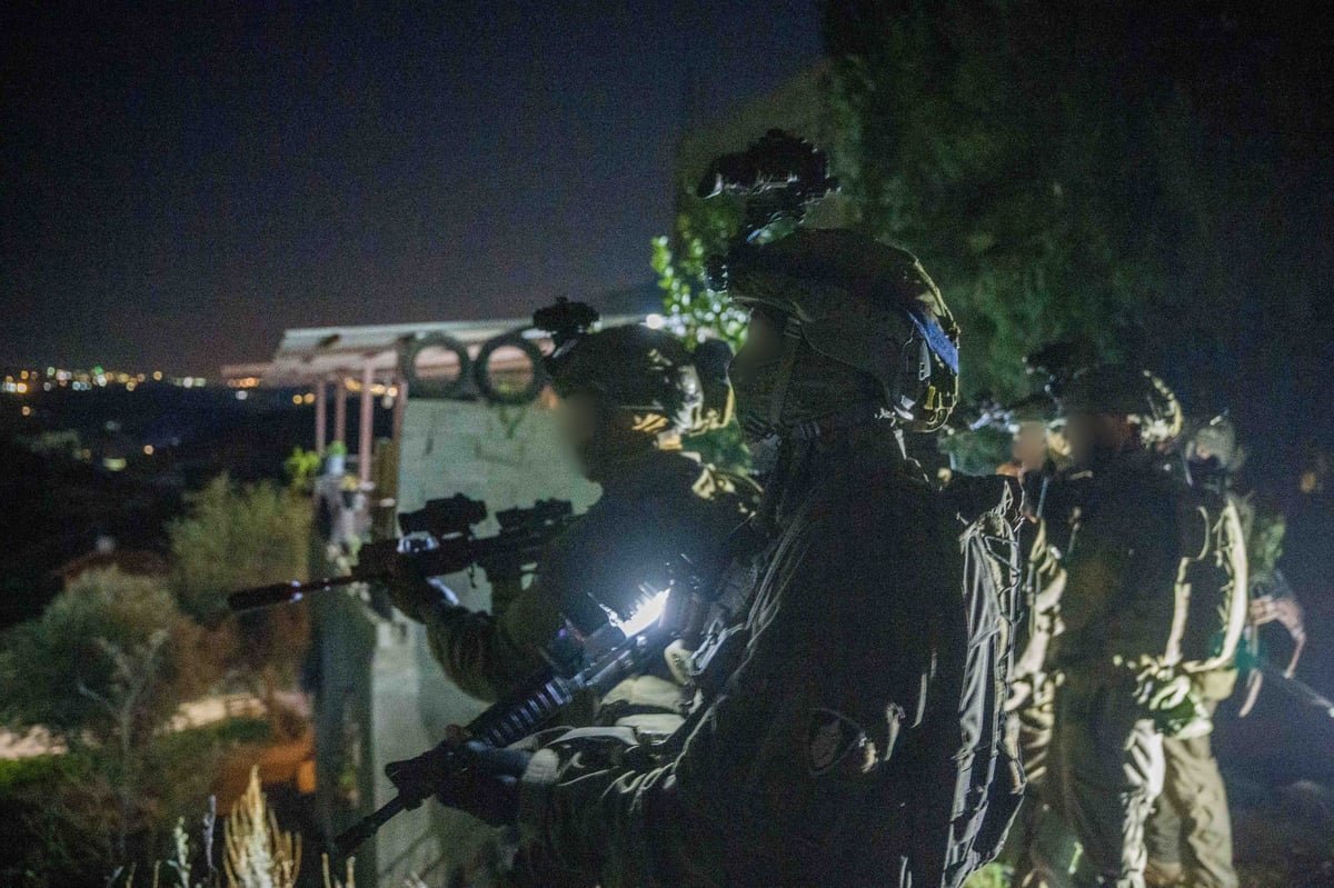 IDF operating in Tamun, Samaria