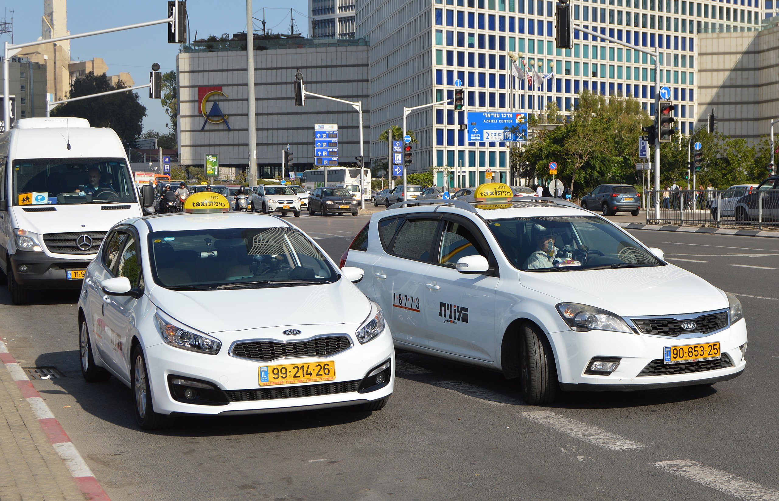 Israeli Cabs, Tel Aviv