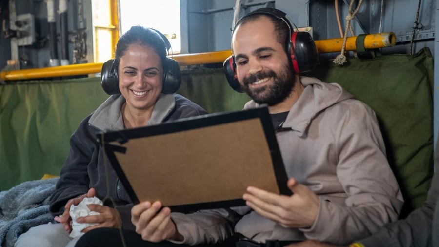 Yarden Bibas on his way home, at long last