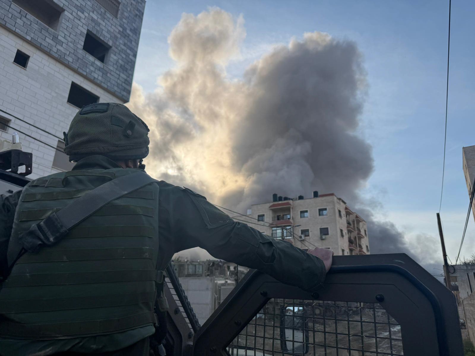 Blowing up terrorist infrastructure.