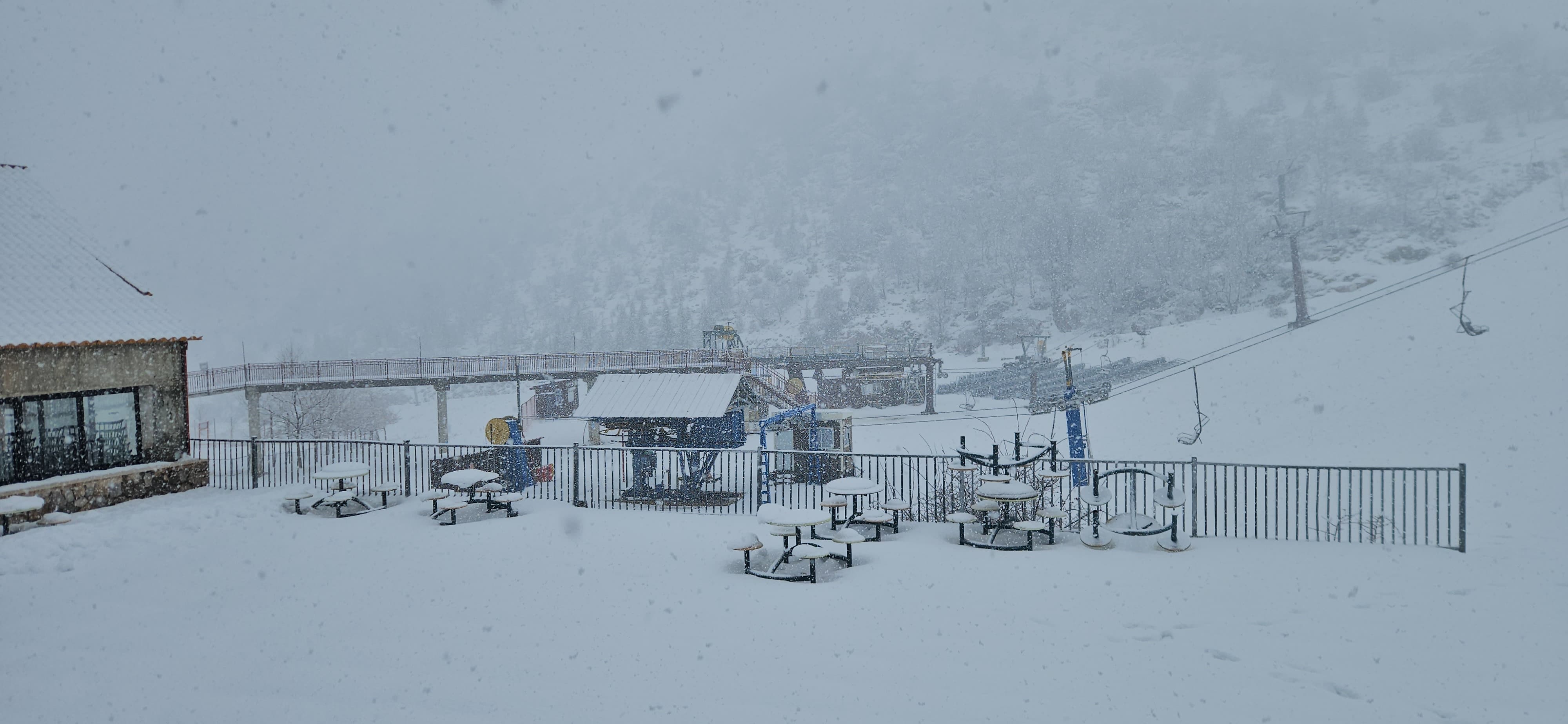 Snow on Mount Hermon