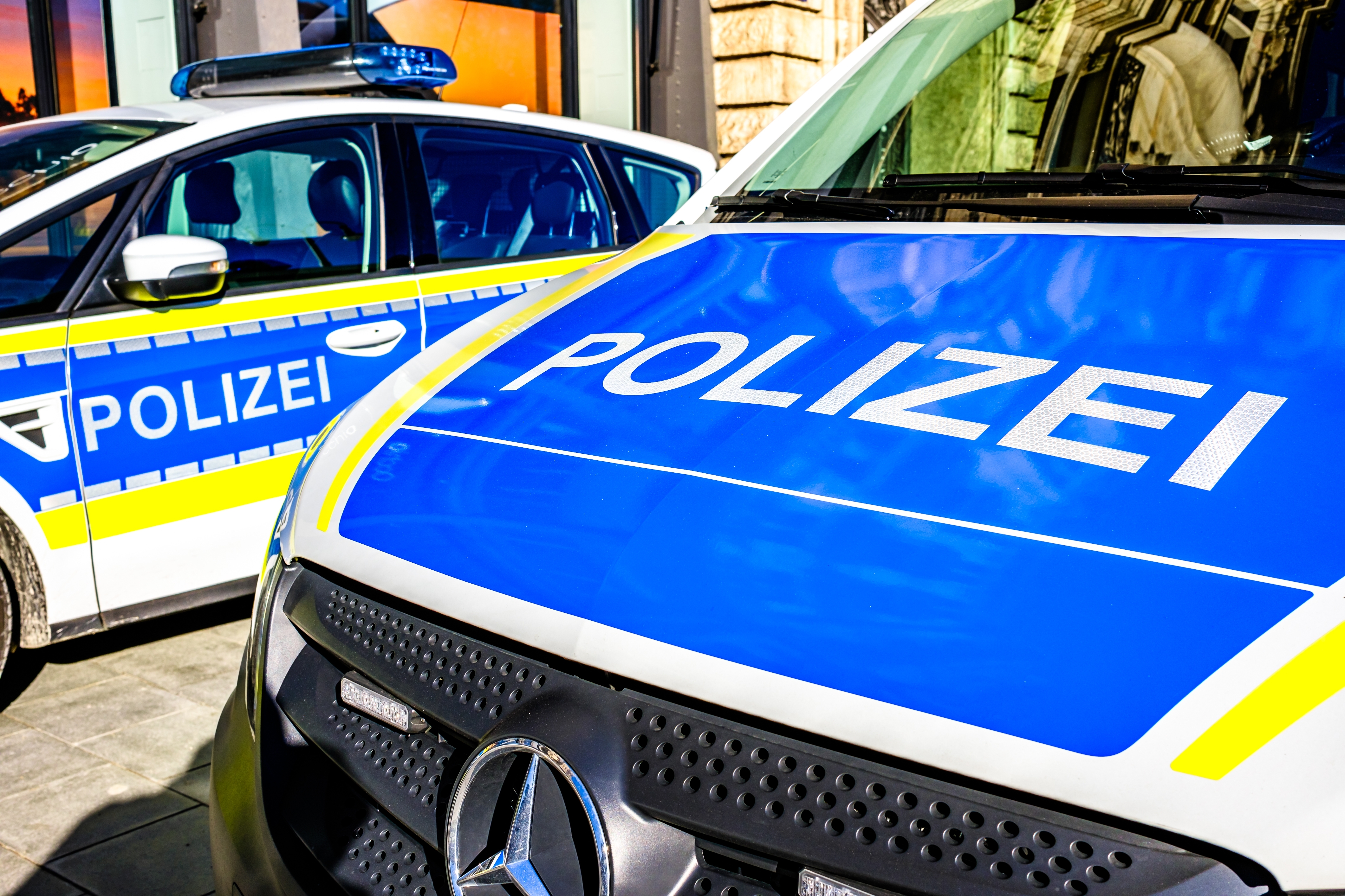 German police cars