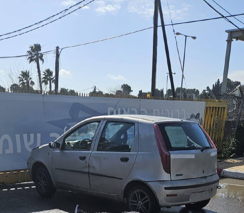 BREAKING: Attempted vehicle ramming attack at IDF Base in Samaria thwarted