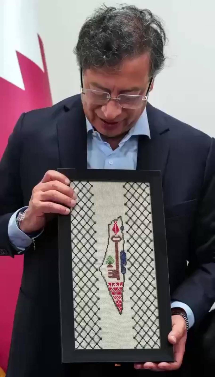 Colombian President ties hostage Elhana Bohbot's fate to Palestinian solidarity