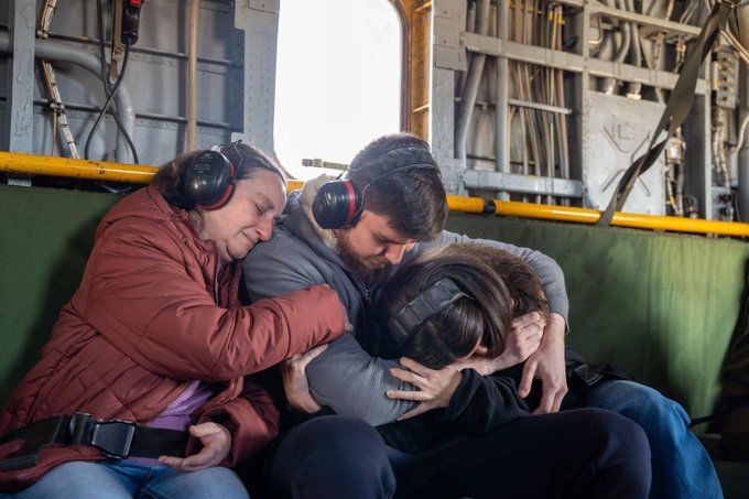 WATCH: Hostage Sasha Trufanov reunites with his grandmother Irina Tati