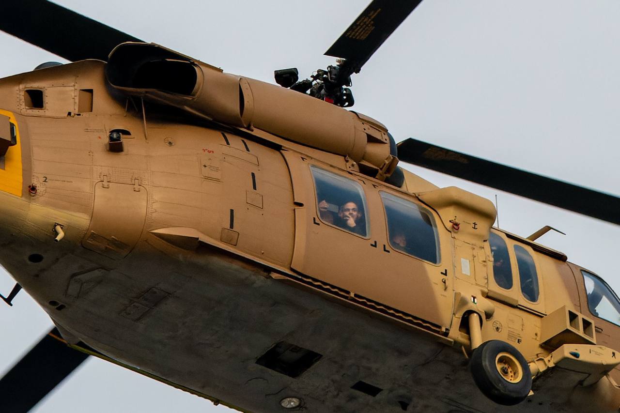 Omer Wenkert on his way home