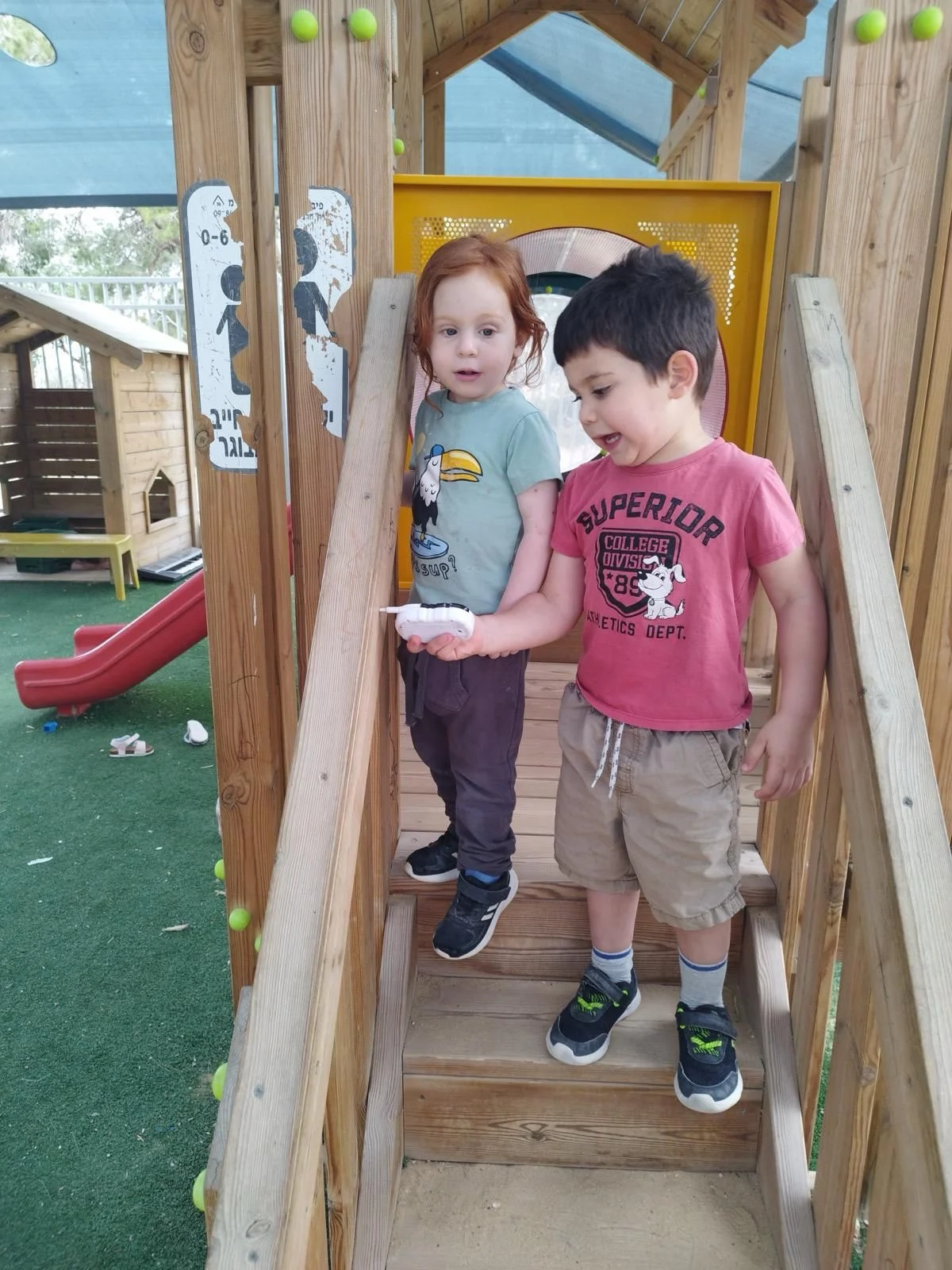 Childhood friends Ariel Bibas and Yoav Avital