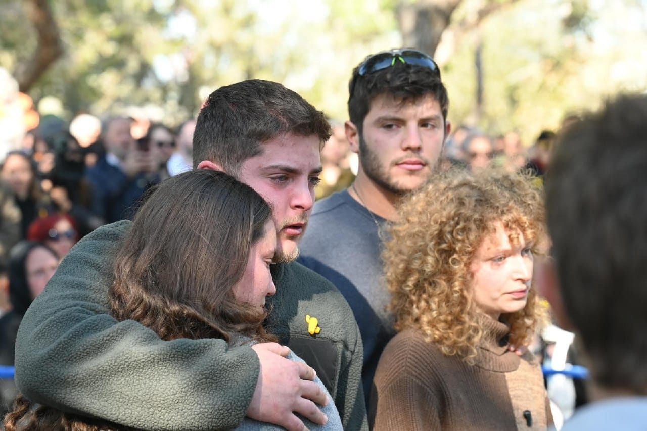 Oded Lifshitz's funeral