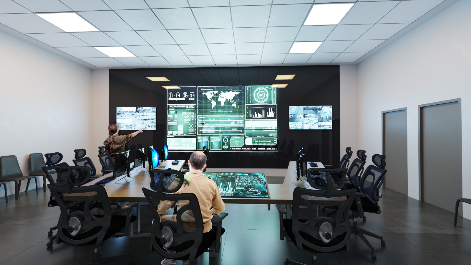 Intelligence officers