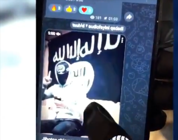 Cellphone of terrorist