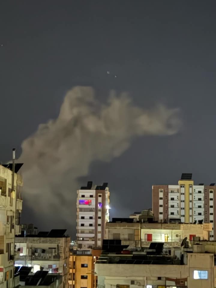 IDF attacking port city of Tartus in Syria