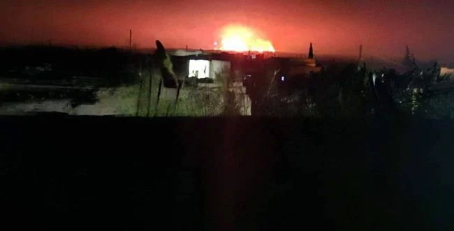 Report: IDF hits Syria targeting weapons depot 