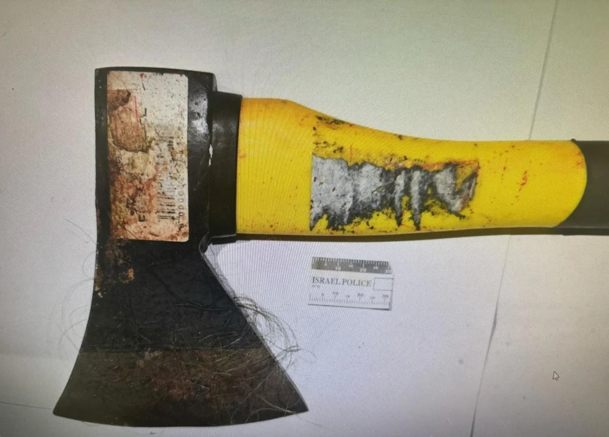 Axe used in the horrific attack