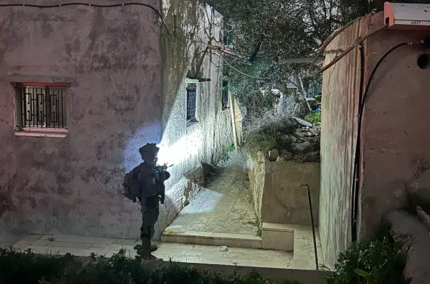 IDF operating in Samaria