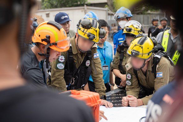 IDF rescue forces operating in Thailand
