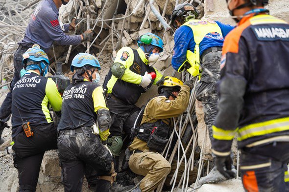 IDF rescue forces operating in Thailand