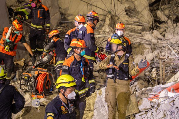 IDF rescue forces operating in Thailand