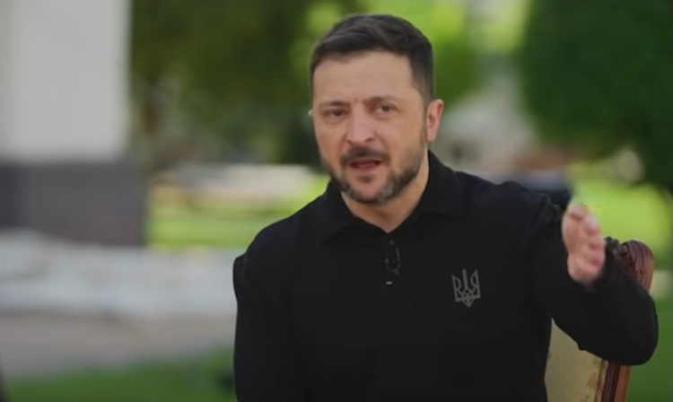 Volodymyr Zelenskyy.
