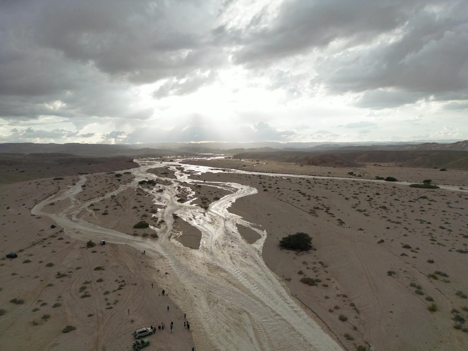 Flooding in South Israel