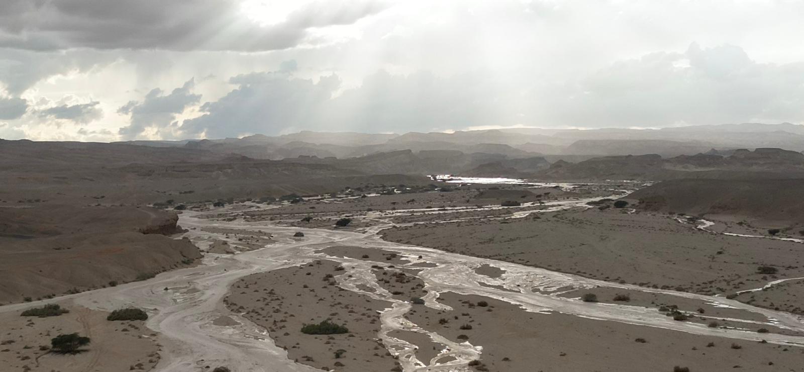 Flooding in South Israel
