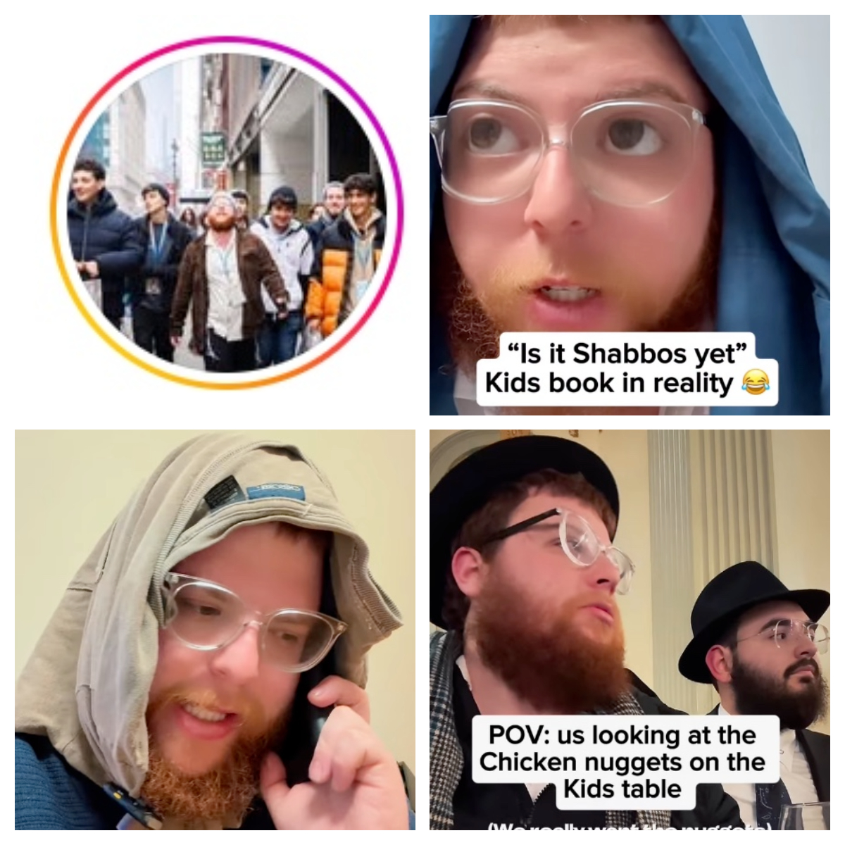 Reggie from ReggieTorahShorts on instagram