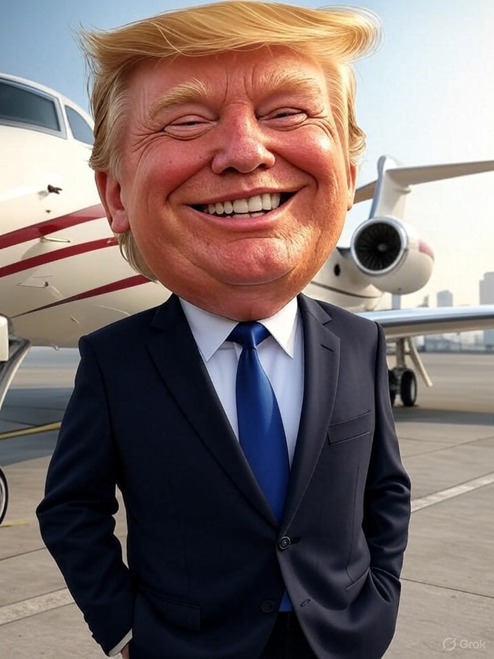 Trump Once Called Qatar a ‘Fundraiser for Terror'. Now He’s Flying Their $400M Jet