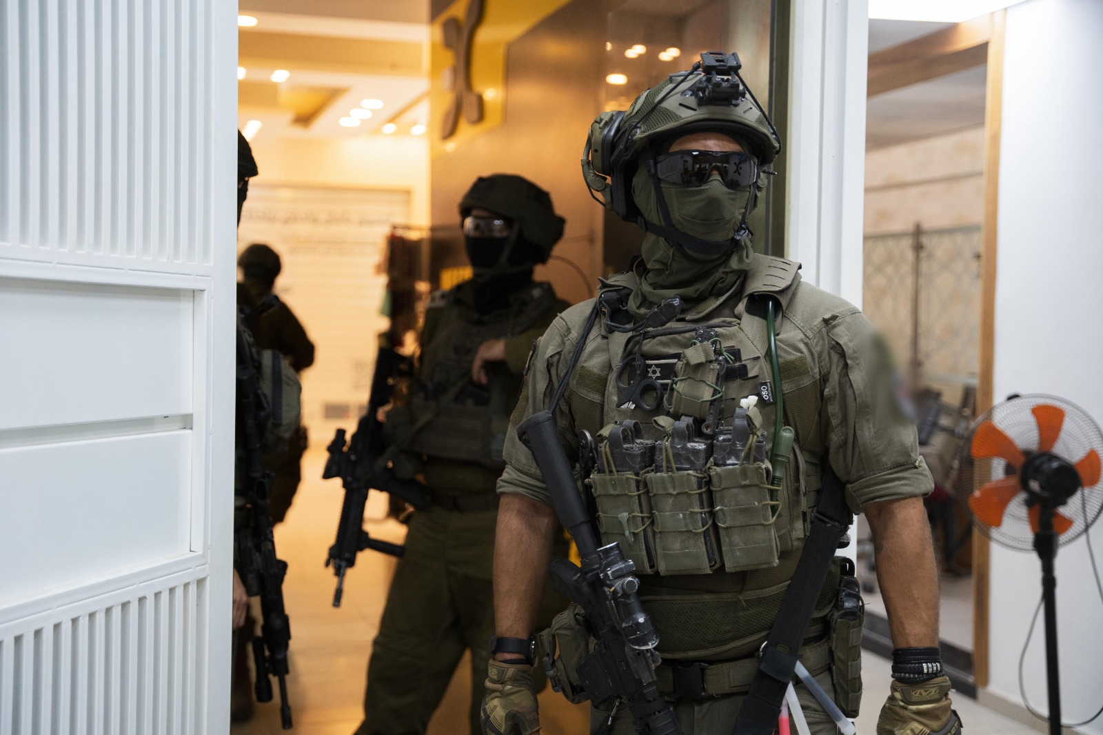 The raid on money exchange businesses involved in terror financing.