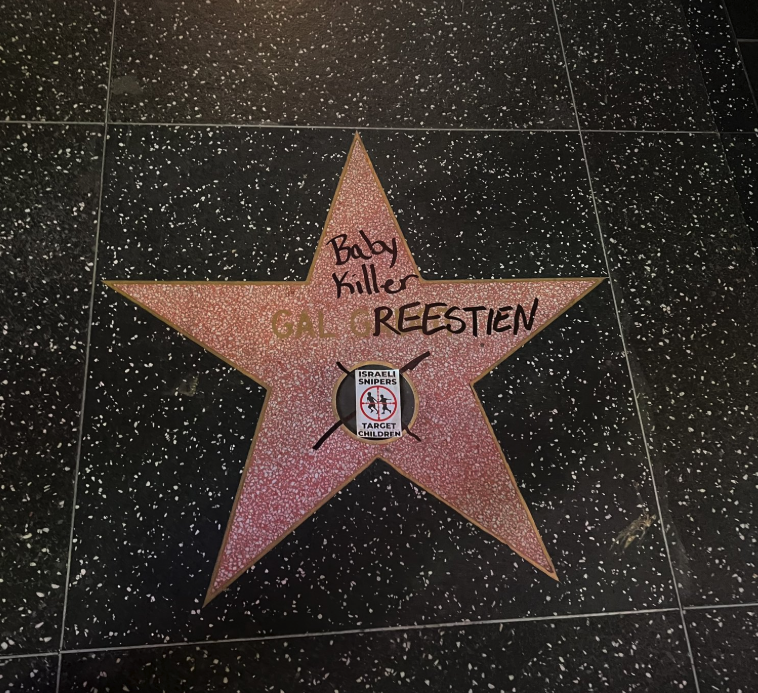 Gal Gadot’s Star Vandalized in Hollywood as London Protesters Arrested on Film Set