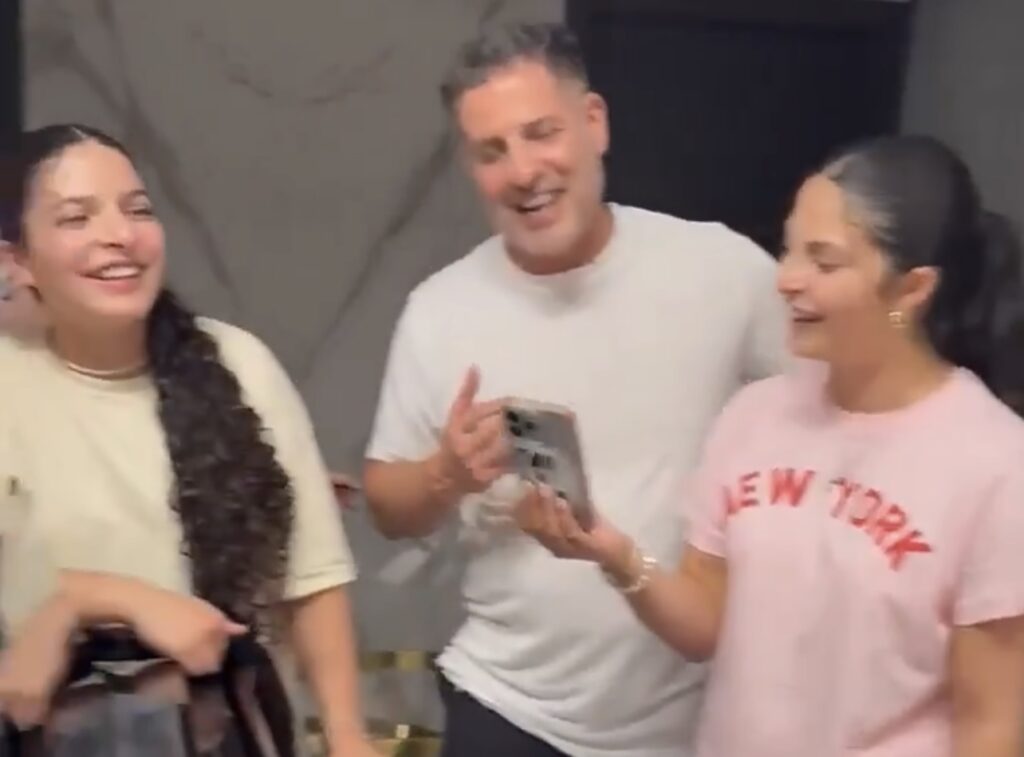 Former hostage Danielle Gilboa, her sister, and singer Adir Getz