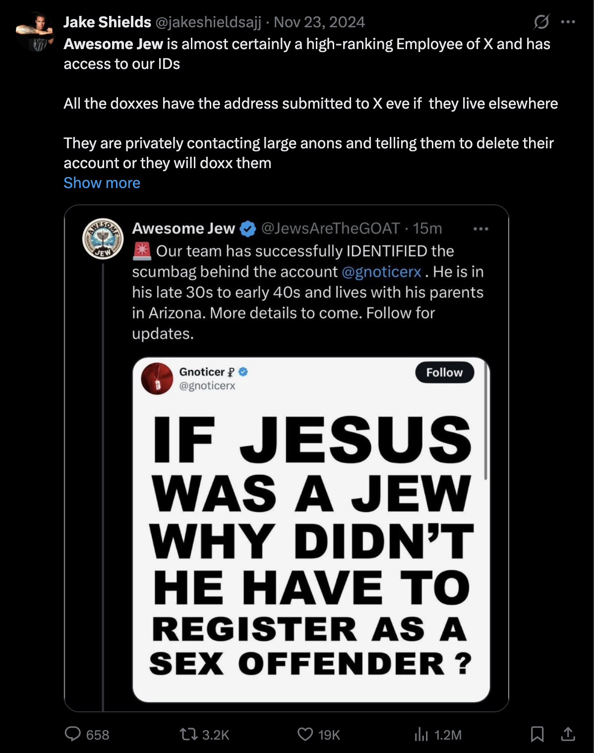 MMA Fighter Jake Shields VS. Awesome Jew: The X.com Debate You Didn't See Coming