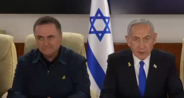 Prime Minister Netanyahu and Defense Minister Katz.