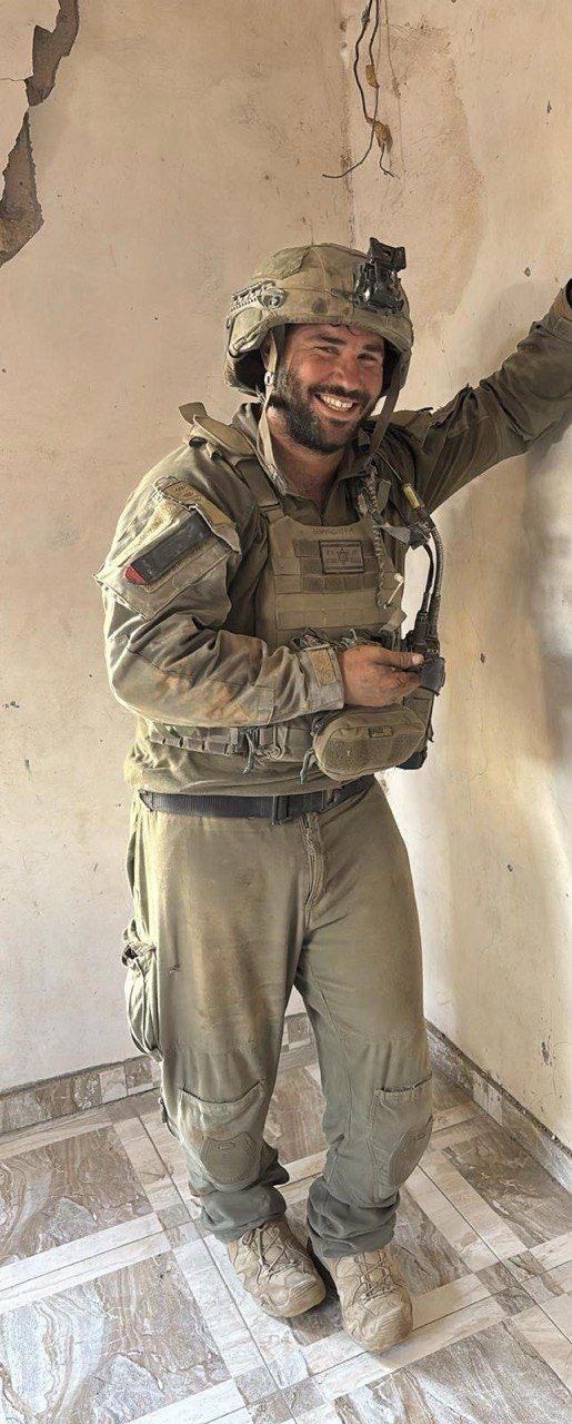 Fallen soldier Israeli reserve captain, Tal Movshovitz