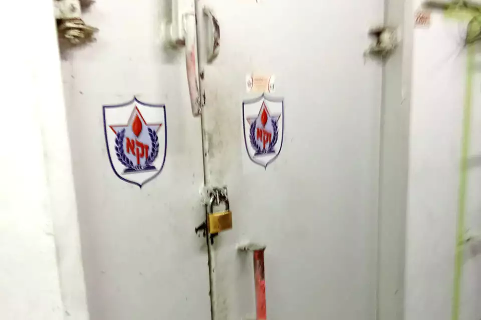  public shelter turned into a storage facility for ZAKA Tel Aviv’s equipment. 