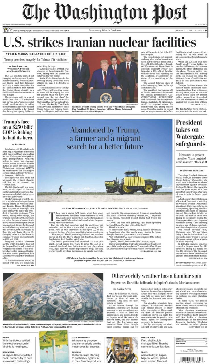 How U.S. Media Has Covered Trump's Bold Iran Strike