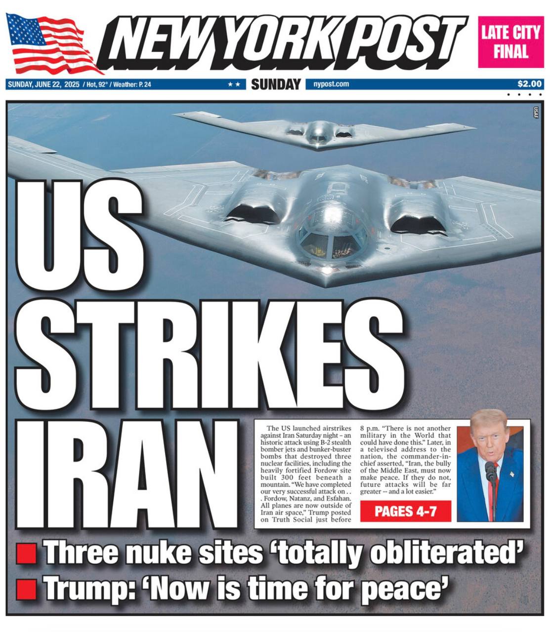 How U.S. Media Has Covered Trump's Bold Iran Strike
