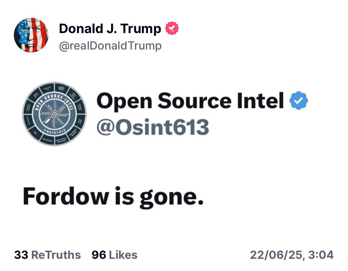 BOOM! Trump Flattens Iran’s Nukes in Daring Strike — “Fordow is Gone”