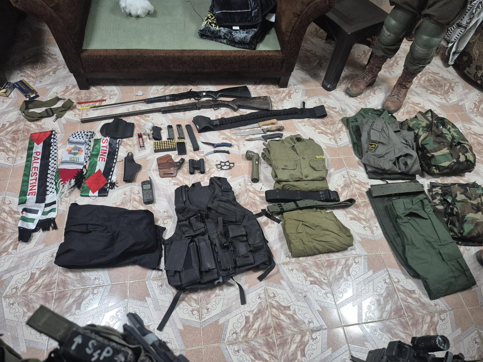 IDF operating in Samaria