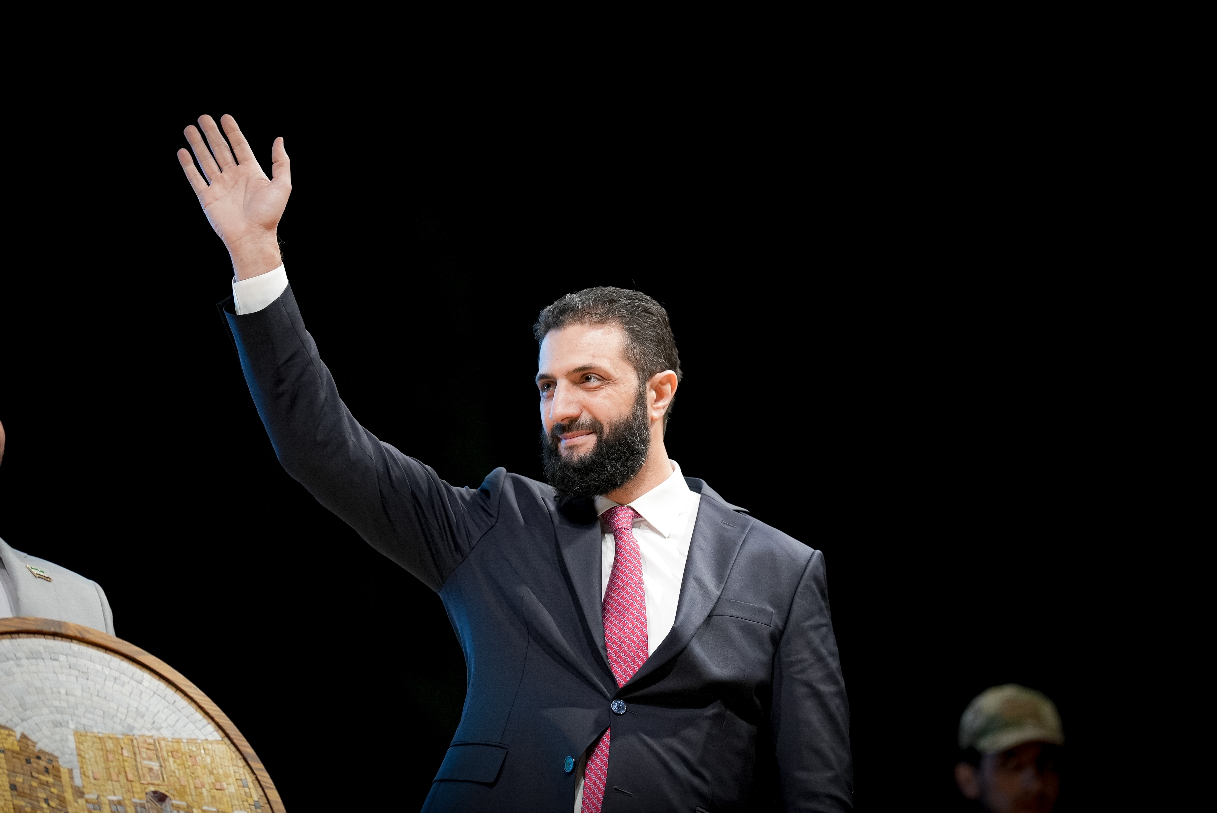 Syrian President Ahmad a-Sharaa.