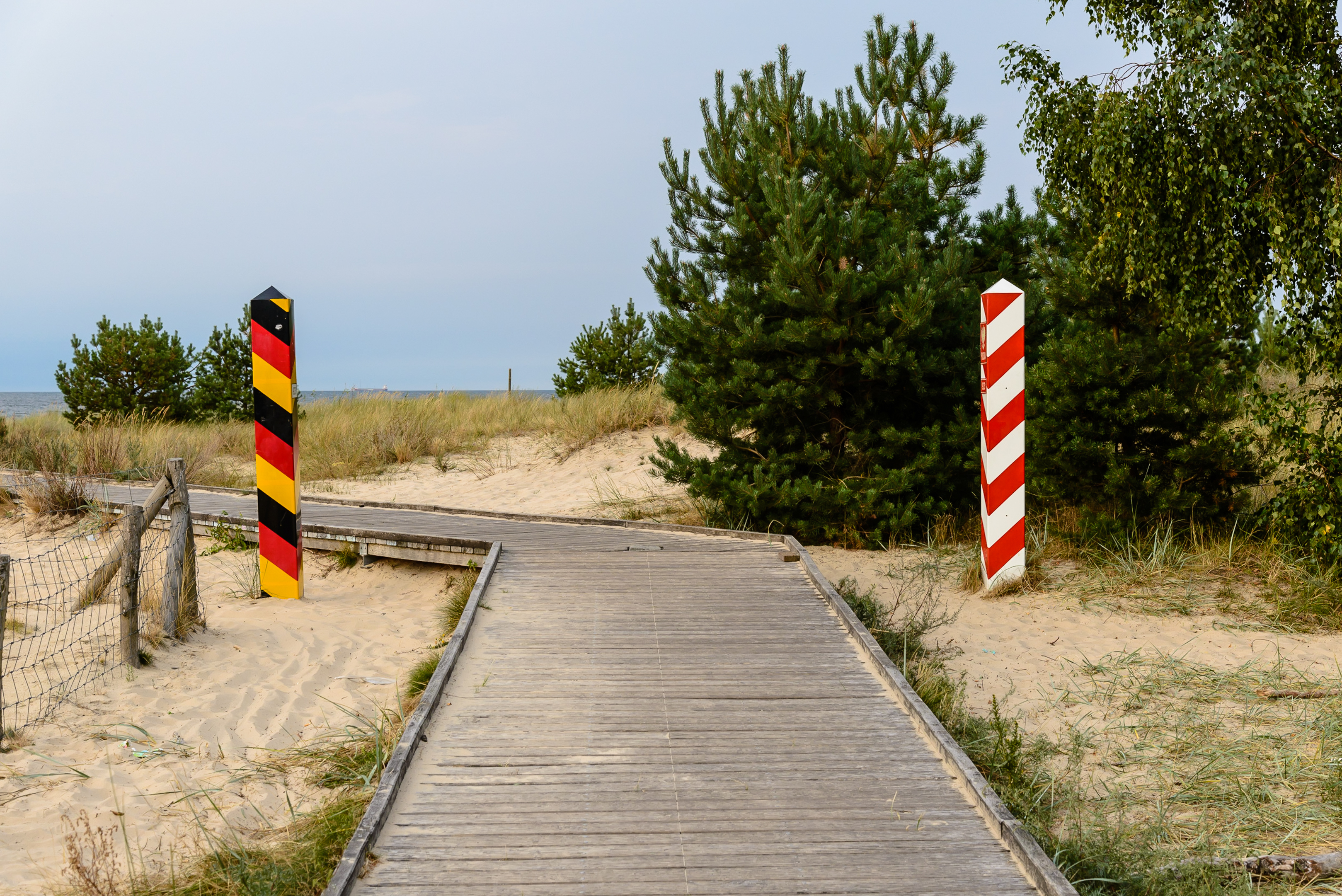 frontier between Germany and Poland