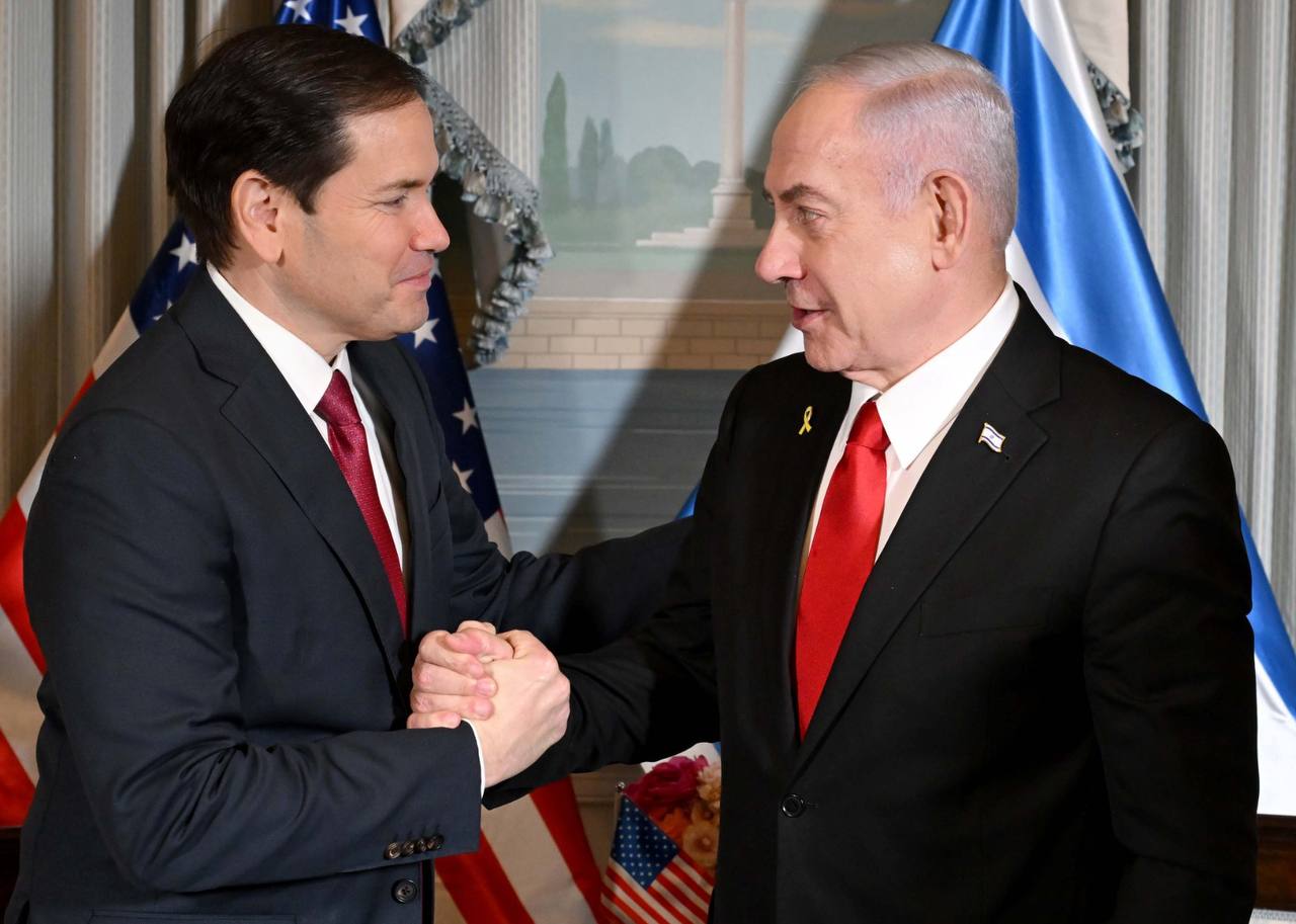 Netanyahu and Rubio.