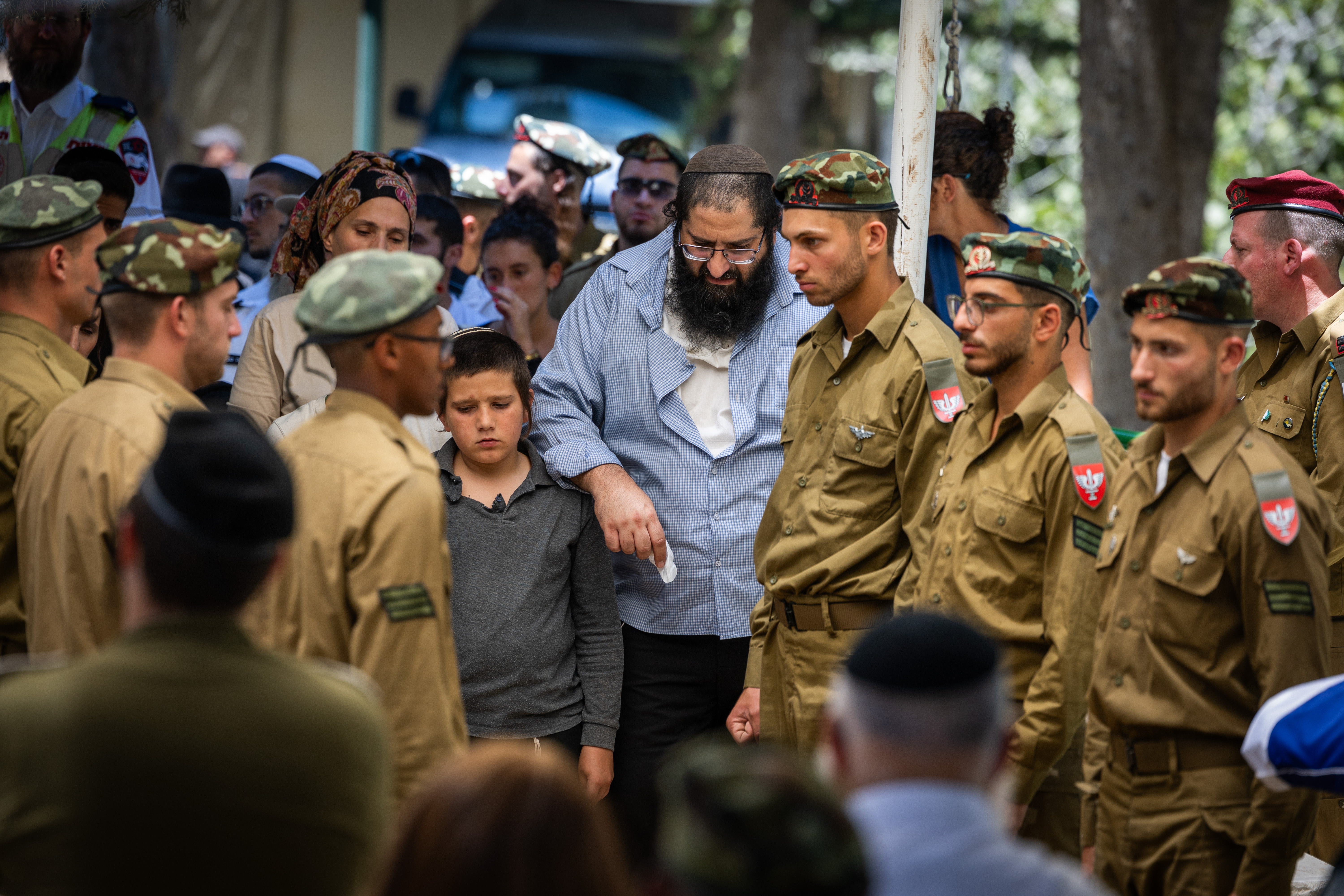 Fallen soldier Moshe Nissim Frech is laid to rest | WATCH