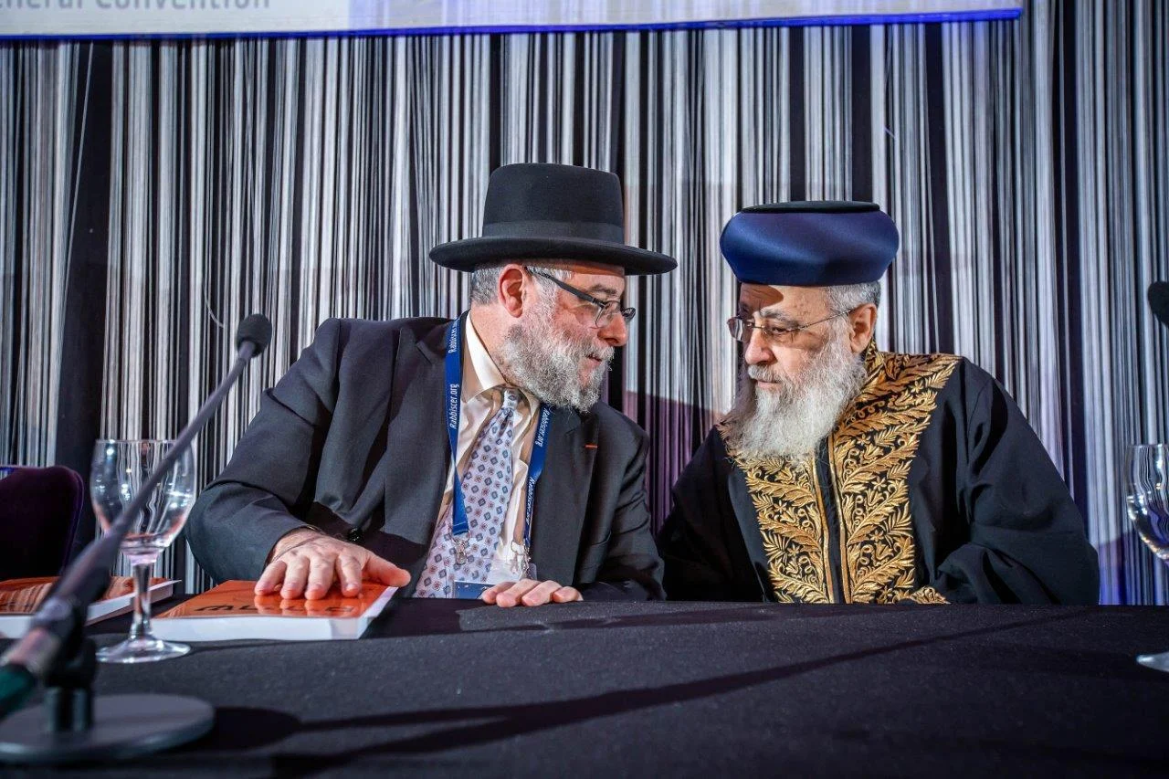 Rishon LeZion and esteemed Rabbi Pinchas Goldschmidt