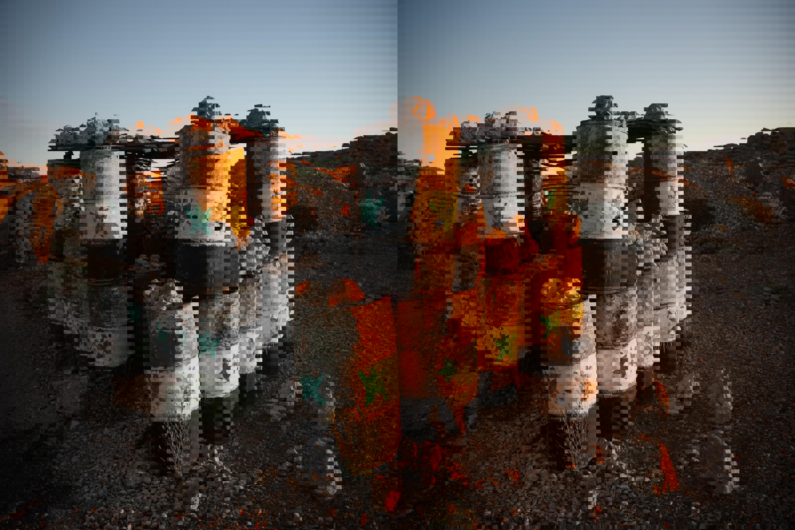 Weapons uncovered in the operation